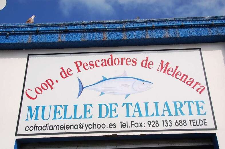 Cartel de la Cofradía de Pescadores de Melenara/TA.